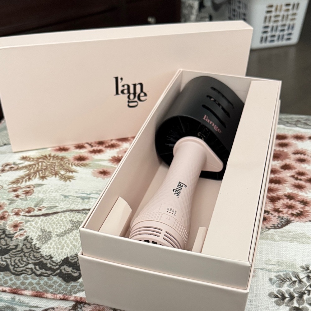L'ange Pink and Black Hair Dryer
